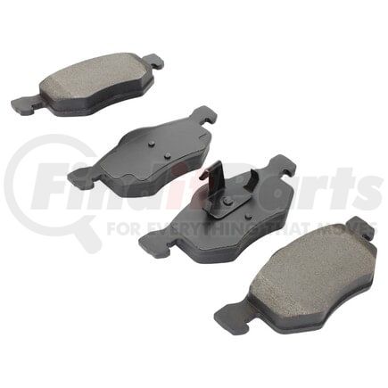 MPA Electrical 1000-0843M Quality-Built Disc Brake Pad Set - Semi-Metallic