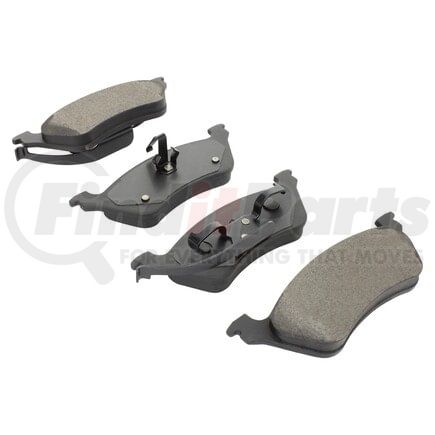 MPA Electrical 1000-0858C Quality-Built Disc Brake Pad Set - Ceramic