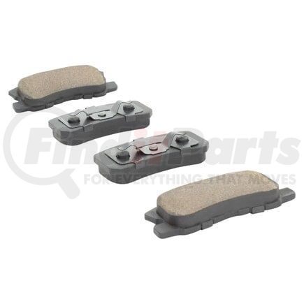 MPA Electrical 1000-0868C Quality-Built Disc Brake Pad Set - Ceramic