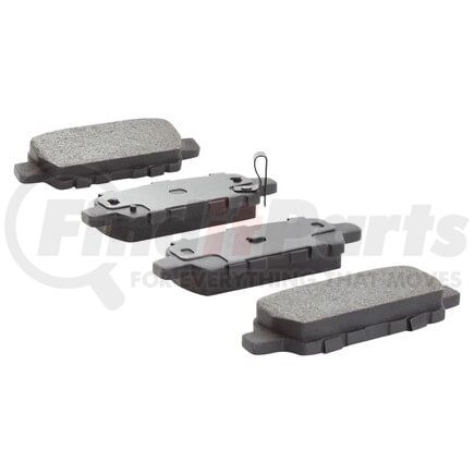MPA Electrical 1000-0905M Quality-Built Disc Brake Pad Set - Semi-Metallic