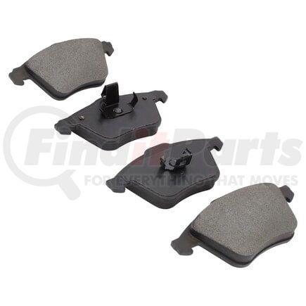 MPA Electrical 1000-0915AC Quality-Built Disc Brake Pad Set - Ceramic
