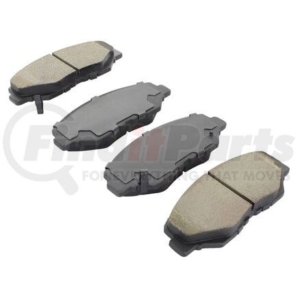 MPA Electrical 1000-0914C Quality-Built Disc Brake Pad Set - Ceramic