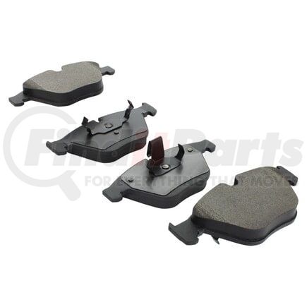 MPA Electrical 1000-0918M Quality-Built Disc Brake Pad Set - Semi-Metallic