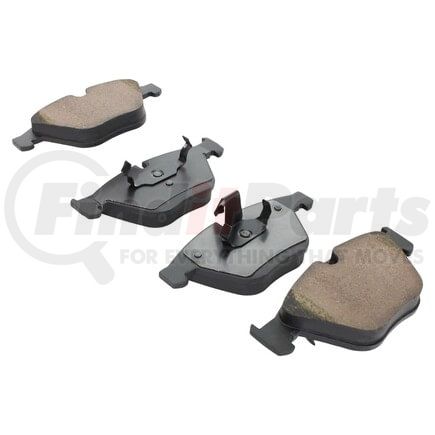 MPA Electrical 1000-0918C Quality-Built Disc Brake Pad Set - Ceramic