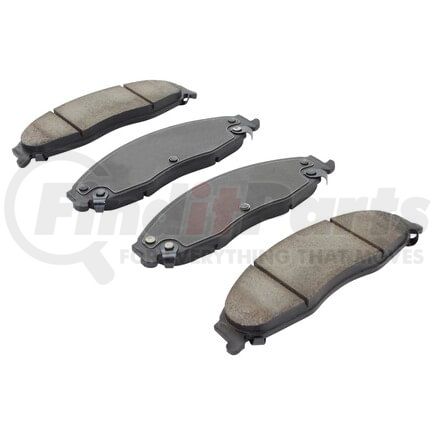 MPA Electrical 1000-0921C Quality-Built Disc Brake Pad Set - Ceramic