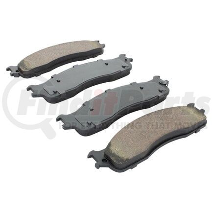 MPA Electrical 1000-0965C Quality-Built Disc Brake Pad Set - Ceramic