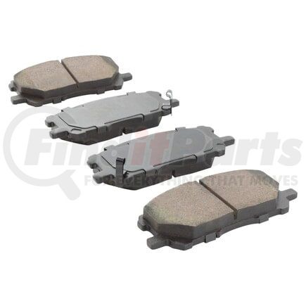 MPA Electrical 1000-1005C Quality-Built Disc Brake Pad Set - Ceramic