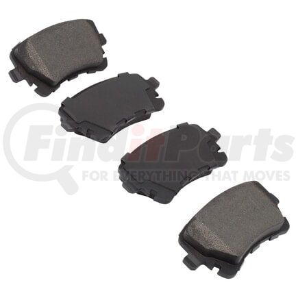 MPA Electrical 1000-1018M QB Semi-Metallic Brake Pads