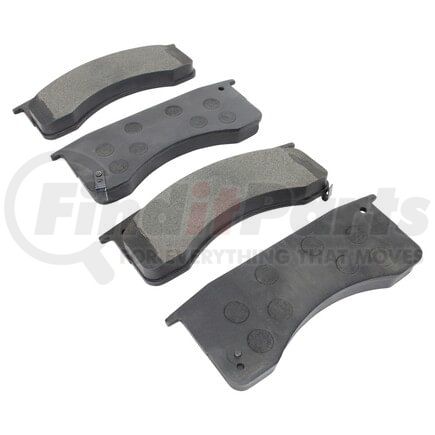 MPA Electrical 1000-1032M Quality-Built Disc Brake Pad Set - Semi-Metallic