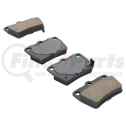 MPA Electrical 1000-1051C QB Ceramic Brake Pads