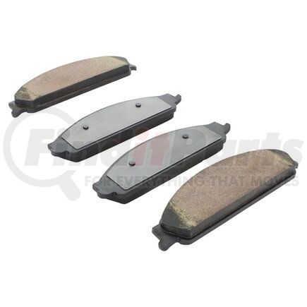 MPA Electrical 1000-1070C Quality-Built Disc Brake Pad Set - Ceramic