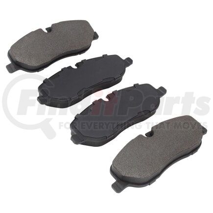 MPA Electrical 1000-1098M QB Semi-Metallic Brake Pads