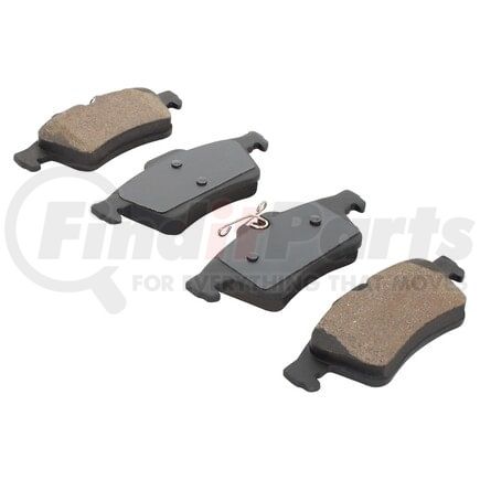 MPA Electrical 1000-1095M Quality-Built Disc Brake Pad Set - Semi-Metallic