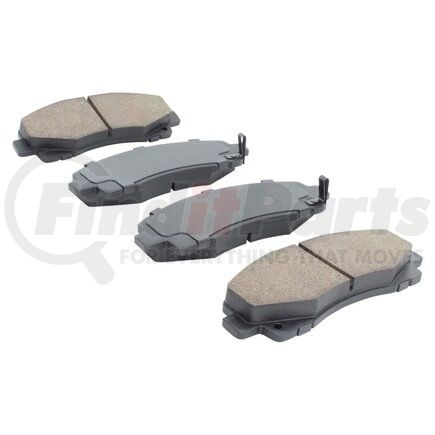 MPA Electrical 1000-1102C Quality-Built Disc Brake Pad Set - Ceramic