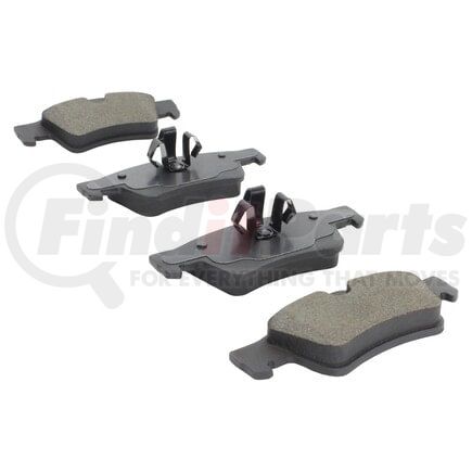 MPA Electrical 1000-1122C Quality-Built Disc Brake Pad Set - Ceramic