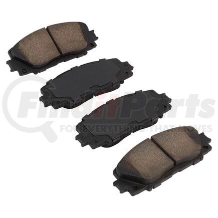 MPA Electrical 1000-1184AC QB Ceramic Brake Pads