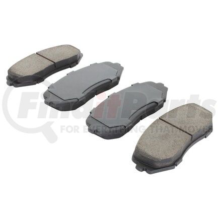 MPA Electrical 1000-1188M QB Semi-Metallic Brake Pads