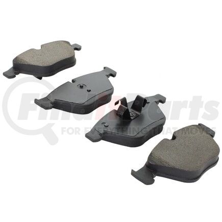 MPA Electrical 1000-1260M Quality-Built Disc Brake Pad Set - Semi-Metallic