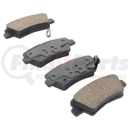 MPA Electrical 1000-1313C Quality-Built Disc Brake Pad Set - Ceramic