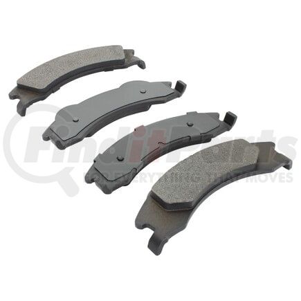 MPA Electrical 1000-1329M Quality-Built Disc Brake Pad Set - Semi-Metallic