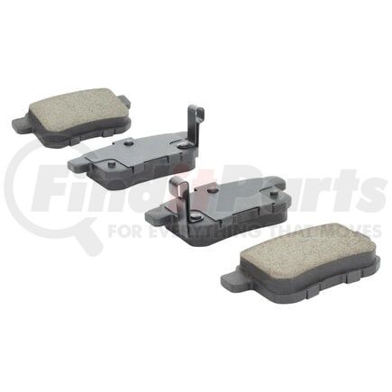 MPA Electrical 1000-1336M Quality-Built Disc Brake Pad Set - Semi-Metallic