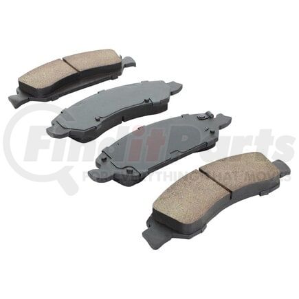 MPA Electrical 1000-1363M QB Semi-Metallic Brake Pads