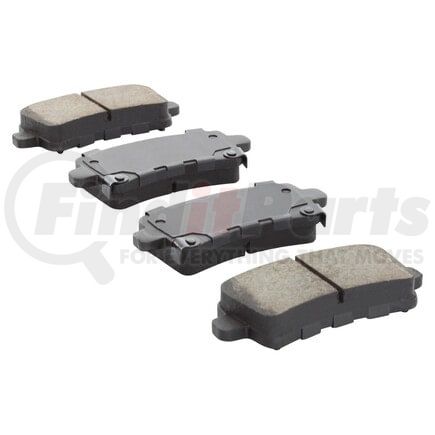 MPA Electrical 1000-1430M Quality-Built Disc Brake Pad Set - Semi-Metallic