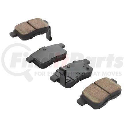 MPA Electrical 1000-1451C Quality-Built Disc Brake Pad Set - Ceramic