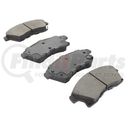 MPA Electrical 1000-1522M QB Semi-Metallic Brake Pads