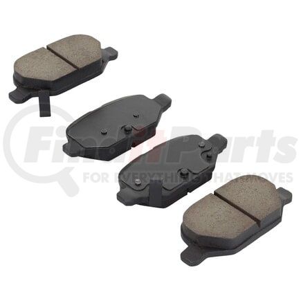 MPA Electrical 1000-1569C Quality-Built Disc Brake Pad Set - Ceramic