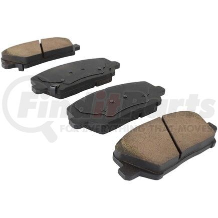 MPA Electrical 1000-1827C QB Ceramic Brake Pads