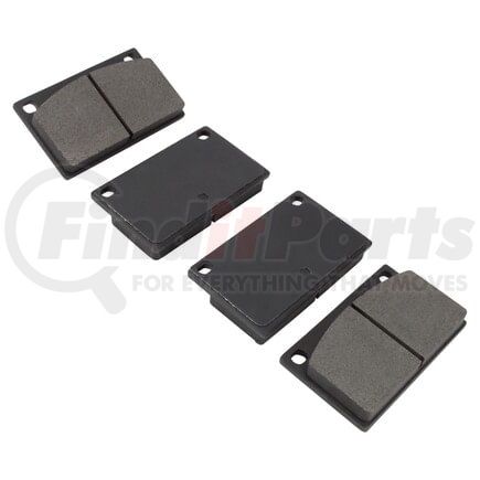 MPA Electrical 1001-0043M Quality-Built Premium Semi-Metallic Brake Pads