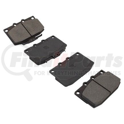 MPA Electrical 1001-0331C Quality-Built Premium Ceramic Brake Pads