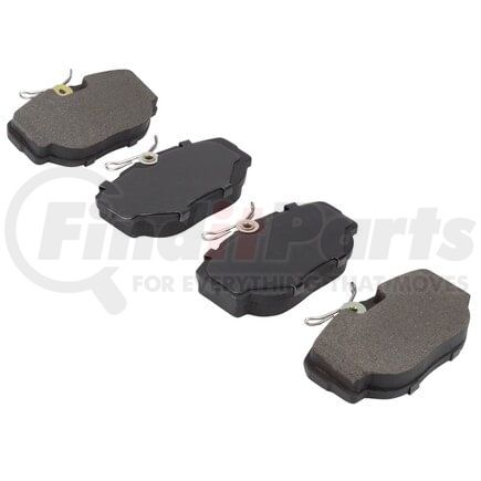 MPA Electrical 1001-0493C Quality-Built Premium Ceramic Brake Pads