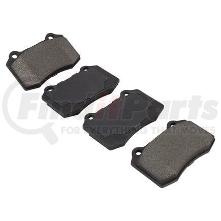 MPA Electrical 1001-0592AM Quality-Built Premium Semi-Metallic Brake Pads