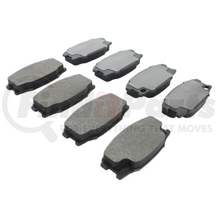 MPA Electrical 1001-0734M Quality-Built Premium Semi-Metallic Brake Pads