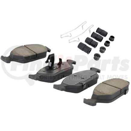 MPA Electrical 1001-0925C Quality-Built Premium Ceramic Brake Pads w/ Hardware