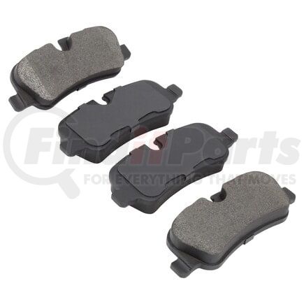 MPA Electrical 1001-1099AM Quality-Built Premium Semi-Metallic Brake Pads w/ Hardware