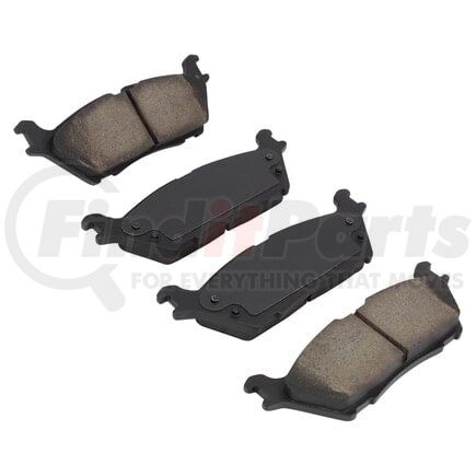MPA Electrical 1001-1790C Quality-Built Disc Brake Pad, Premium, Ceramic, with Hardware