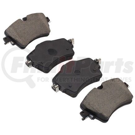 MPA Electrical 1001-1801C Quality-Built Disc Brake Pad Set - Premium, Ceramic