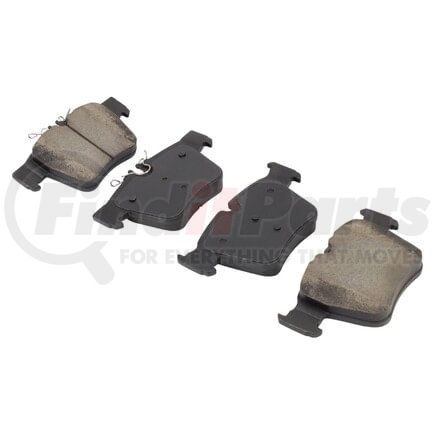 MPA Electrical 1001-1872C Quality-Built Disc Brake Pad Set - Premium, Ceramic