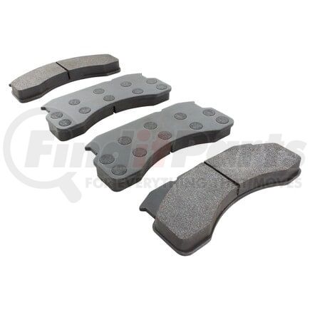 MPA Electrical 1002-0236M Quality-Built Work Force Heavy Duty Brake Pads