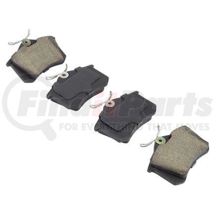 MPA Electrical 1002-0340M Quality-Built Disc Brake Pad Set - Work Force, Heavy Duty