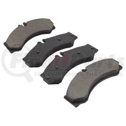 MPA Electrical 1002-1136M Quality-Built Work Force Heavy Duty Brake Pads