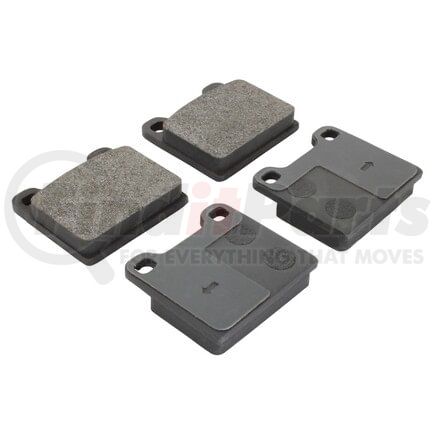 MPA Electrical 1003-0031M Quality-Built Disc Brake Pad, Black Series, Semi-Metallic
