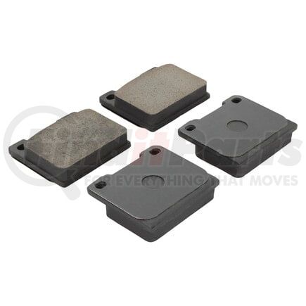 MPA Electrical 1003-0044C Quality-Built Disc Brake Pad Set - Black Series, Ceramic