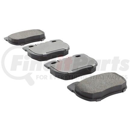 MPA Electrical 1003-0520AM Quality-Built Black Series Semi-Metallic Brake Pads w/ Hardware