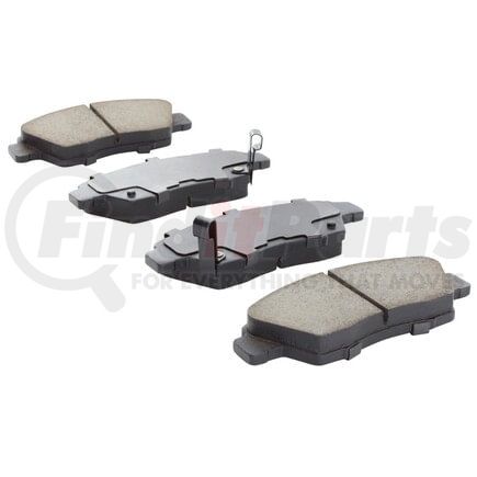 MPA Electrical 1003-0948AC Quality-Built Black Series Ceramic Brake Pads w/ Hardware