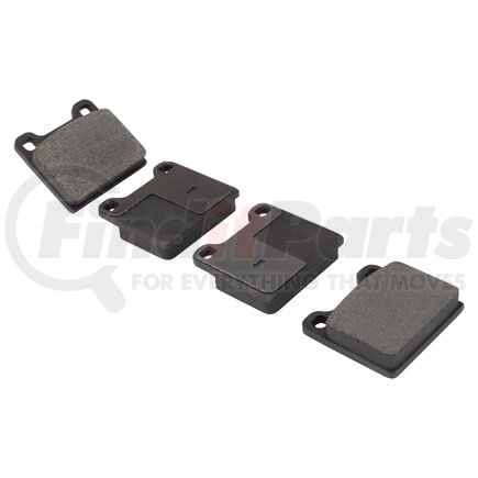 MPA Electrical 1000-0031M Quality-Built Disc Brake Pad Set - Semi-Metallic