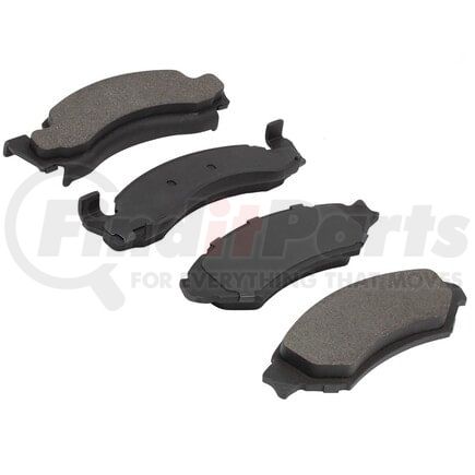 MPA Electrical 1000-0050M Quality-Built Disc Brake Pad Set - Semi-Metallic